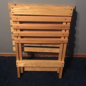 Foldable Handmade Wooden Chair